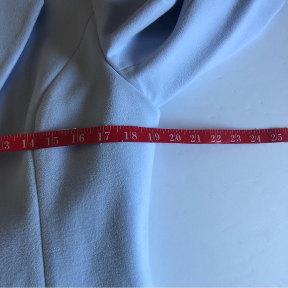 Chico’s Powder Blue Coat Size M - Picture 10 of 11